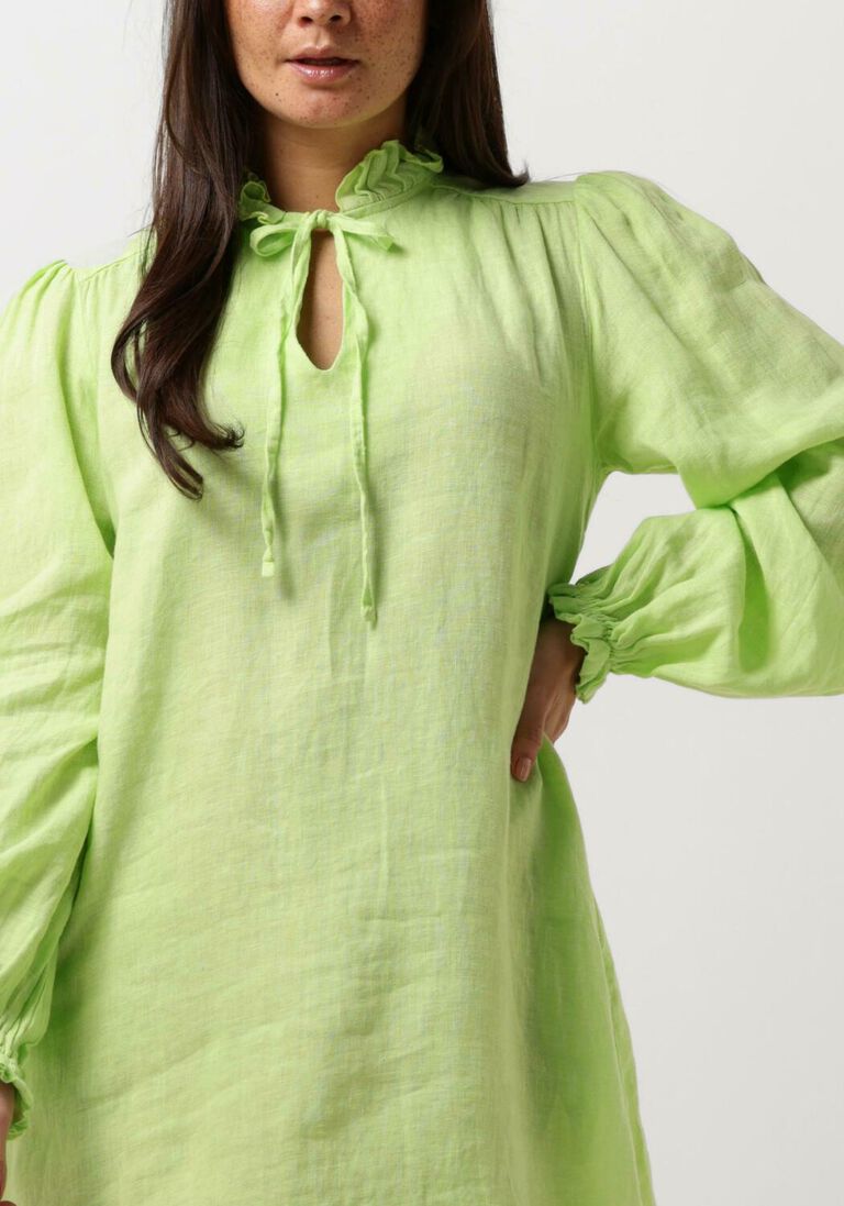 BELLAMY groene bellamy mini jurk kate