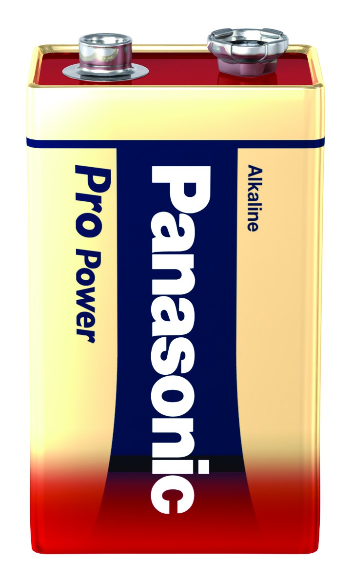 Panasonic Pro Power Batterie 9V / 6LF22 (6LR61)