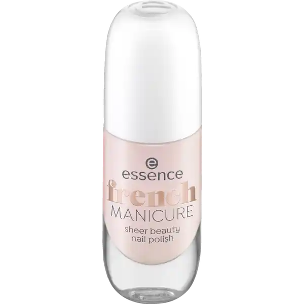 french Manicure sheer beauty nail polish 01 peach please!