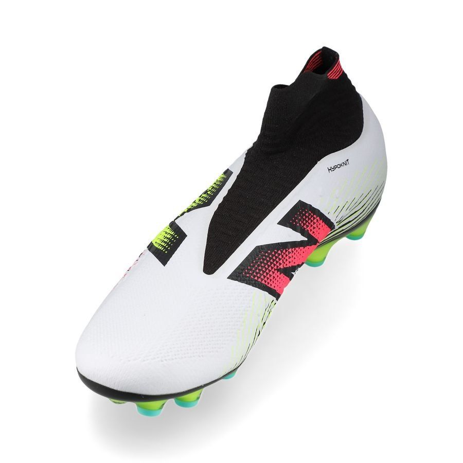 New Balance Tekela V4 Pro AG - Blanc/Violet/Jaune Fluo