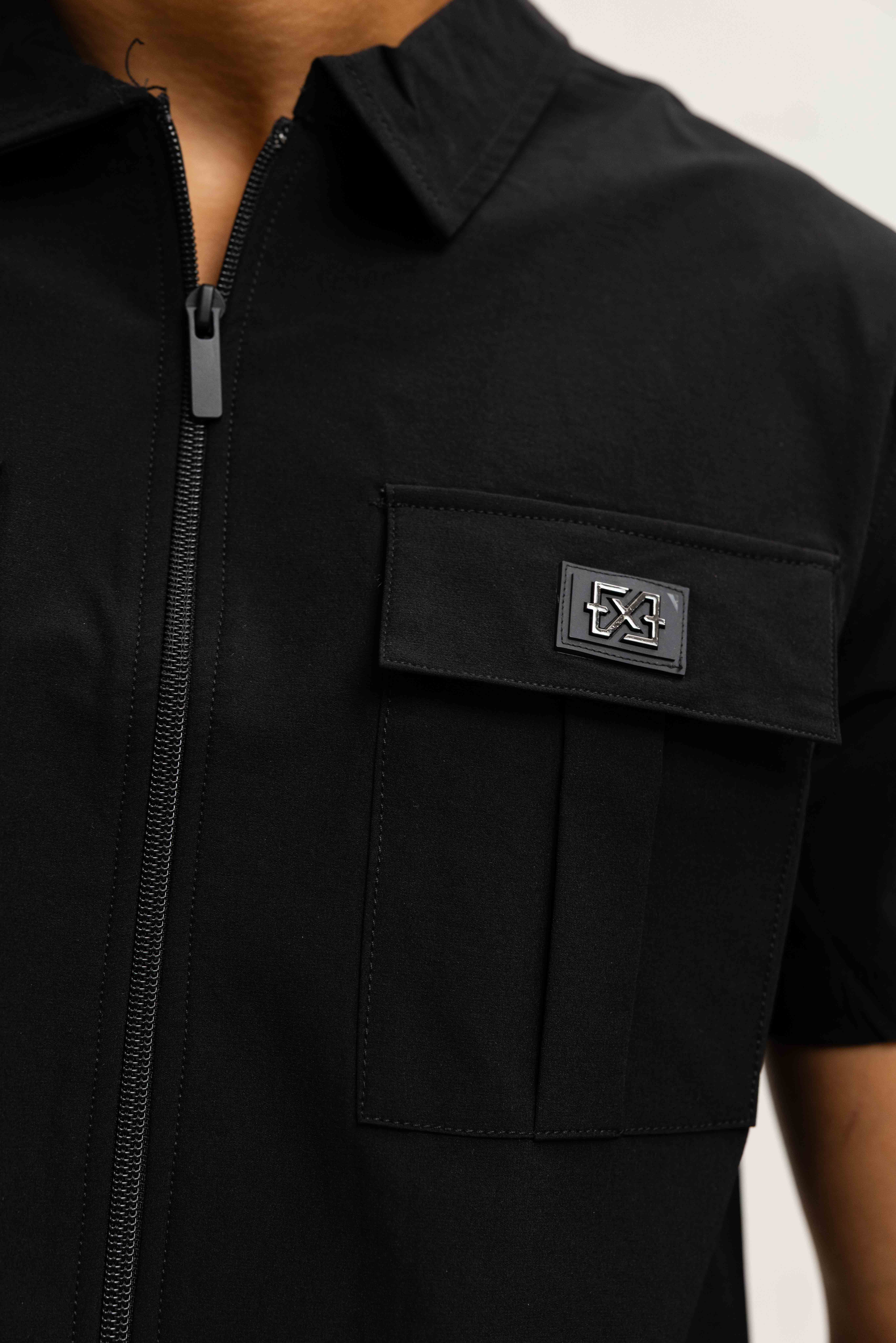 XPLCT Tech Short Zomerset Heren Zwart