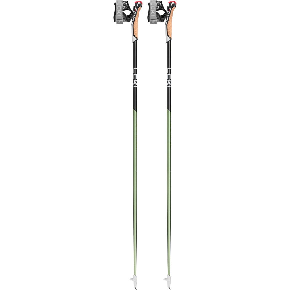 LEKI Flash Carbon Nordic Walking Stöcke grün