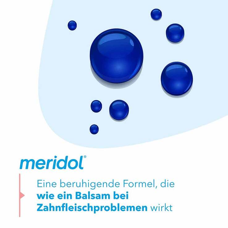 Meridol Rundumpflege Mundspülung, 400 ml