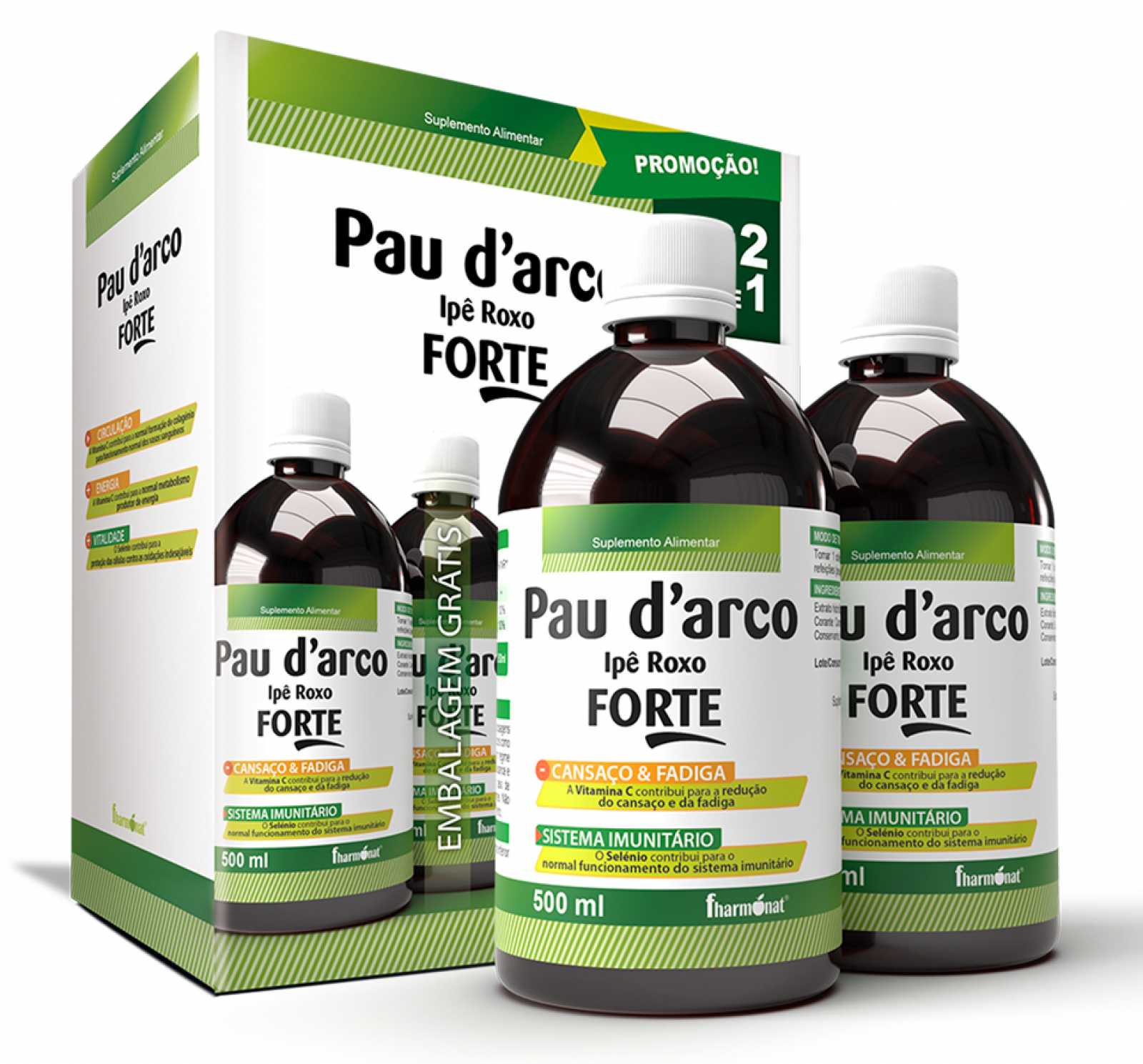Pharmonat Strong Arch Stick Pack 2 x 500 ml