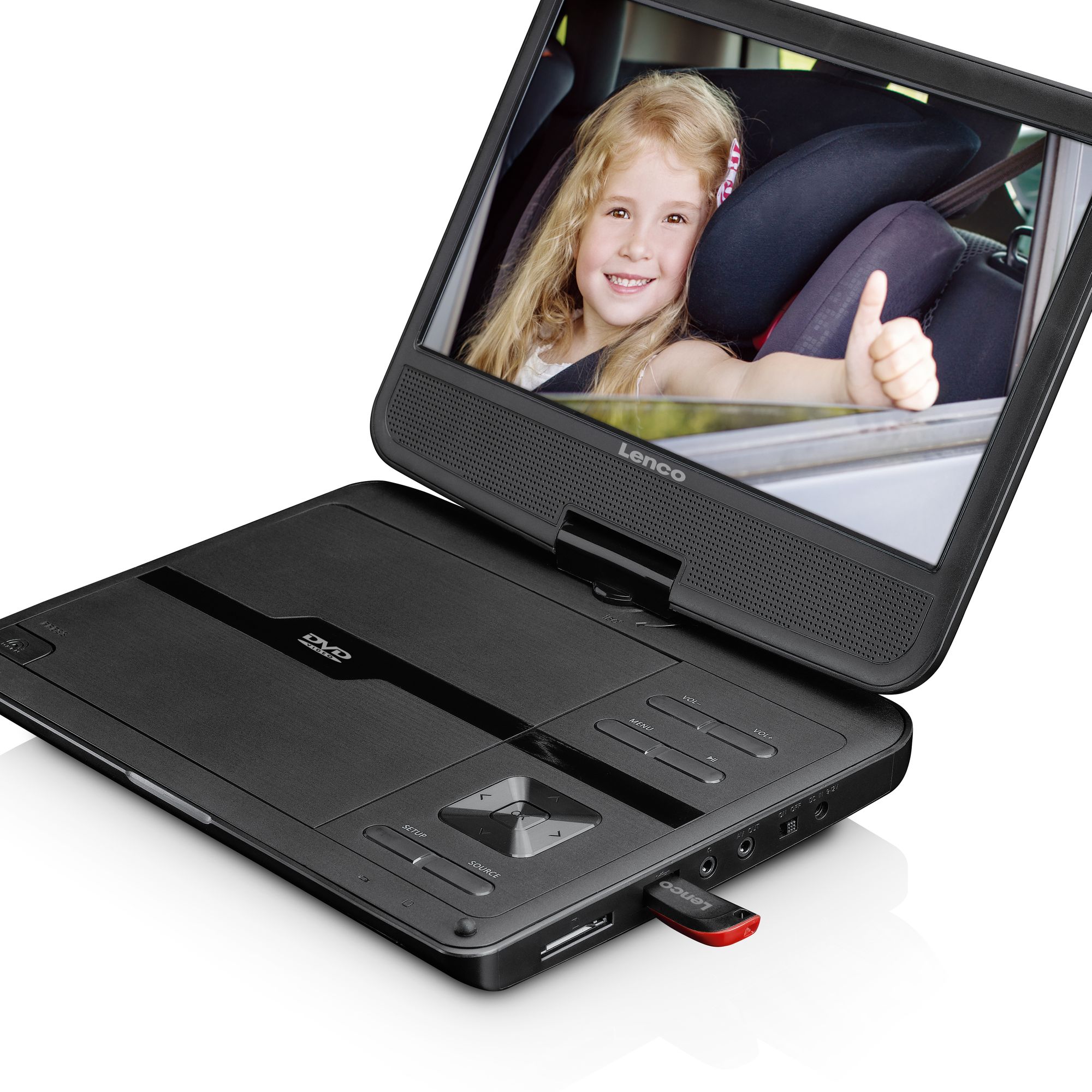 Lenco DVP-1010BK DVD-speler
