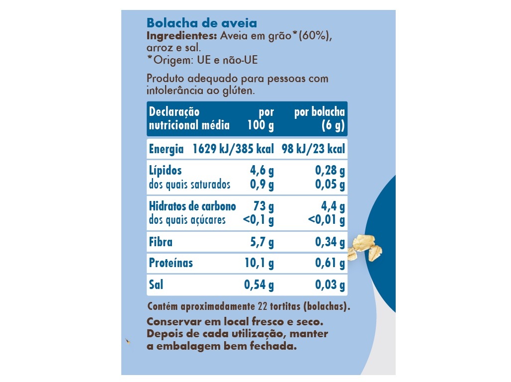 TORTITAS SALUTEM AVEIA 130 G