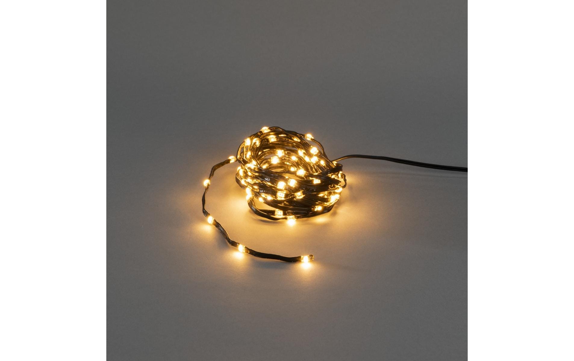 KONSTSMIDE LED-Lichterkette »Micro Shine 100 bernsteinfarbene LEDs«
