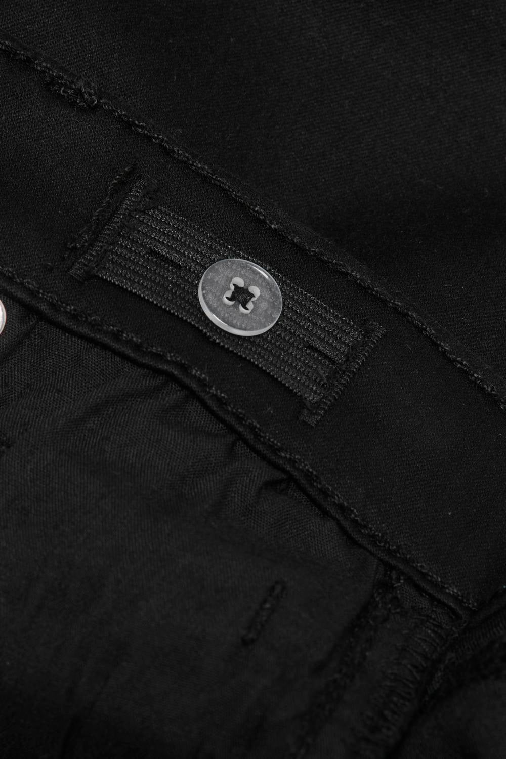 KOGROYAL Mittlere Taille Ausgestellt Jeans Black Denim