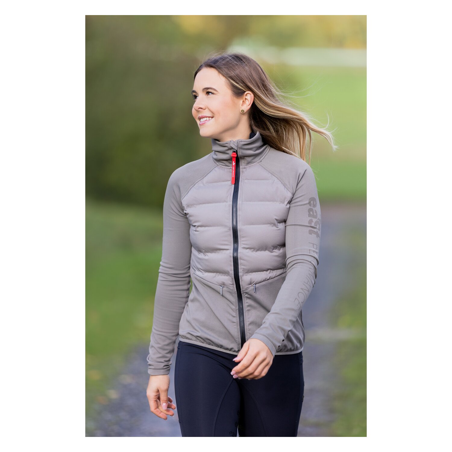 eaSt Hybridjacke Jersey - driftwood