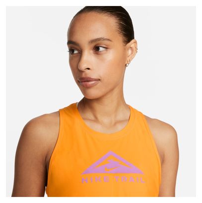 Débardeur Femme Nike Dri-Fit Trail Orange
