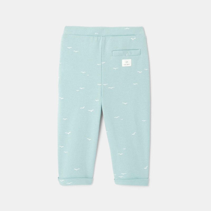 Pantalon en coton bleu mixte Absorba