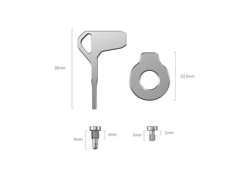 Smallrig Schraubensatz aus Edelstahl Schraubenkit aus Edelstahl mit Schraubendrehern