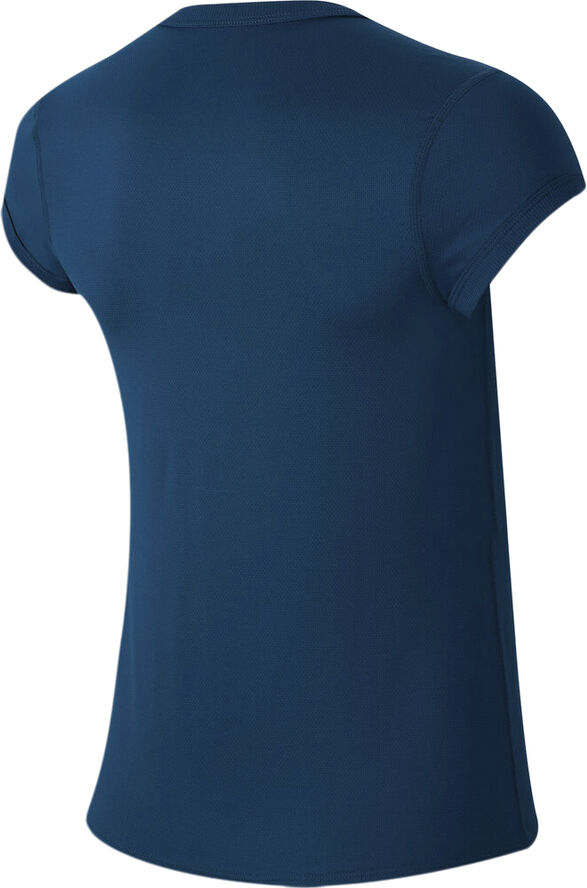 Nike Court Dri Fit T Shirt Blå