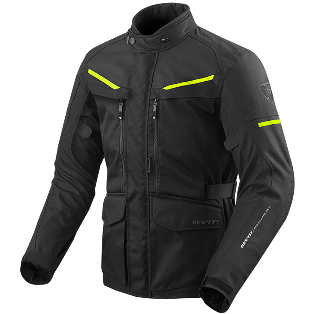 Rev'it - Veste Safari 3 Noir / Jaune