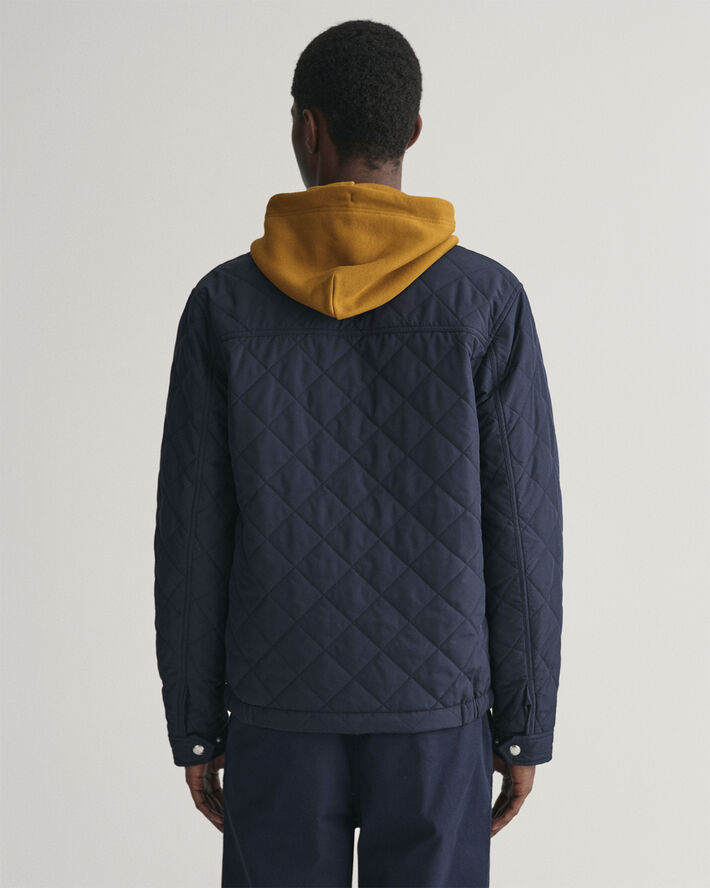 Gant QUILTED WINDCHEATER Evening blue