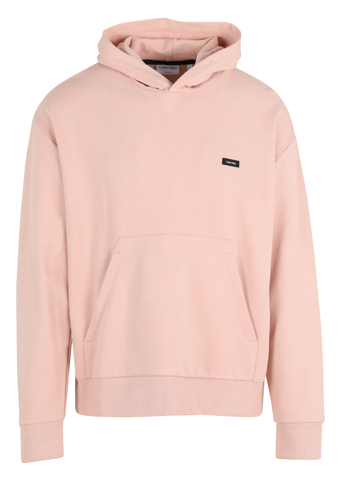 Sweat à capuche en coton| Rose