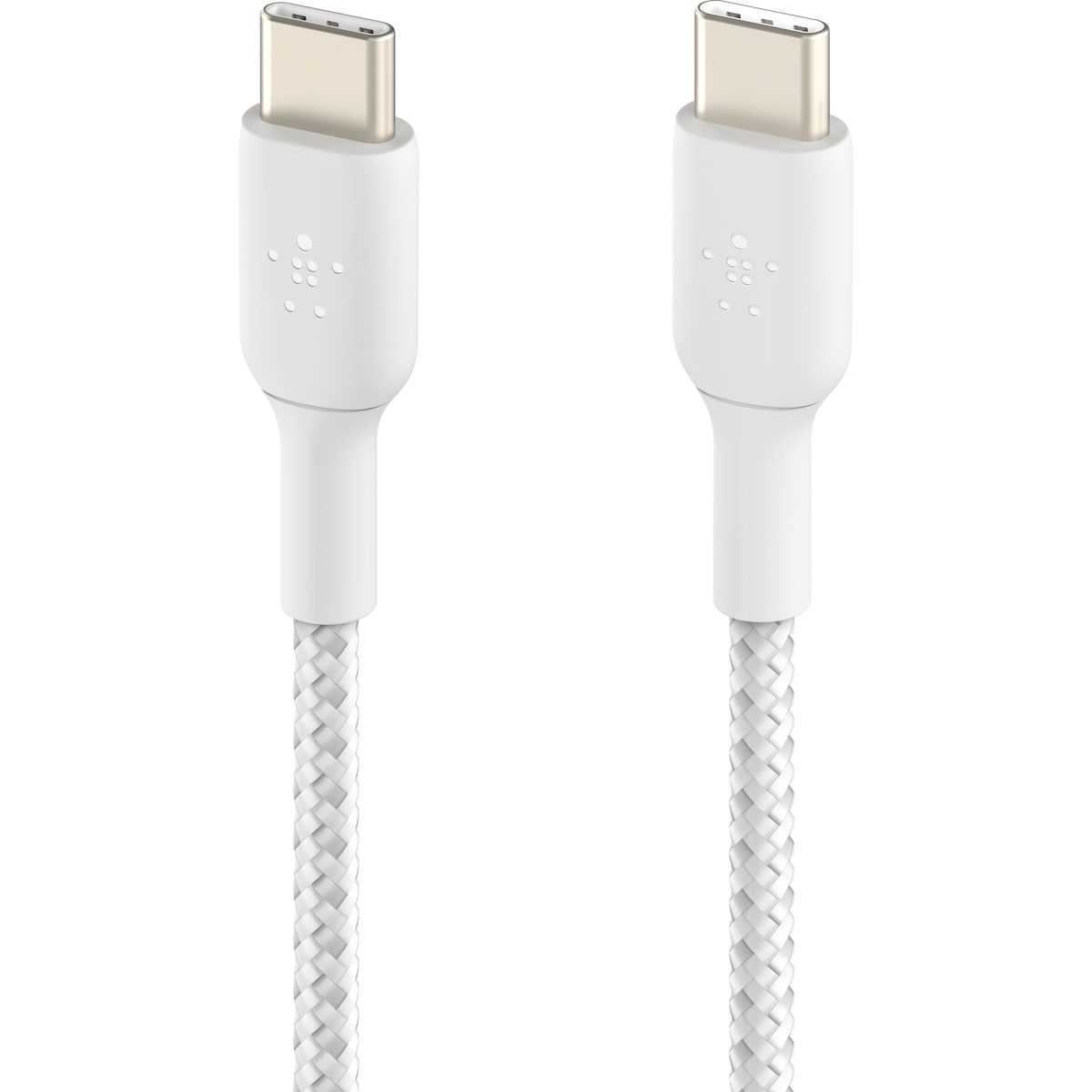 Belkin Twin USB-C til USB-C kabel 2 x 1m (hvit/2-pk)