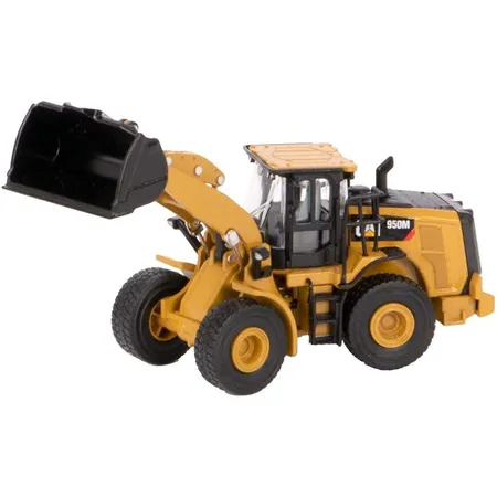 Diecast Masters 85608 - Caterpillar Radlader 950M, detailgetreues CAT Baufahrzeug in Displayfenster-Box, Maßstab 1:64, ca. 13,5 x 4,6 x 5,6 cm, ab 8 Jahren, für Sammler und als Geschenk geeignet