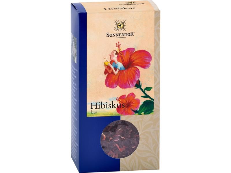 Sonnentor Teeblätter Bio  Hibiskus-Tee lose Pack 80 g Bio-Früchtetee