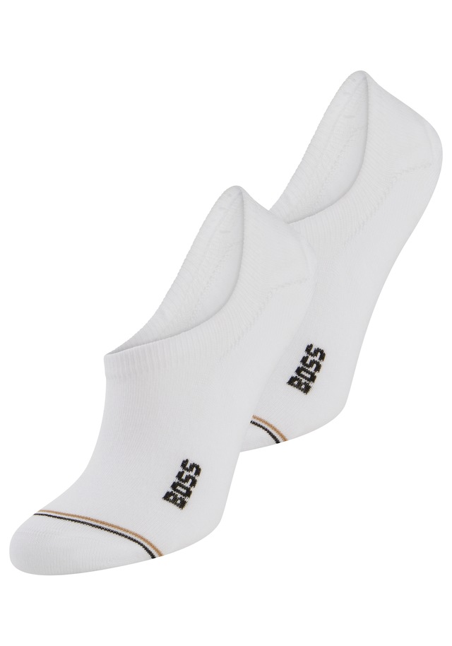 BOSS Sneakersocken »3P LC Iconic CC« Packung, 3er Pack, 3 Paar tlg. elastischer Bund, kontrastfarbene Streifen