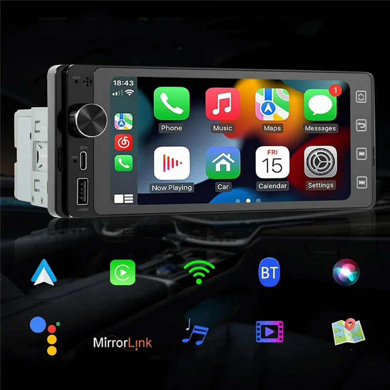 Digitales Auto KFZ Bluetooth Multimedia MP5 Player mit 6.86