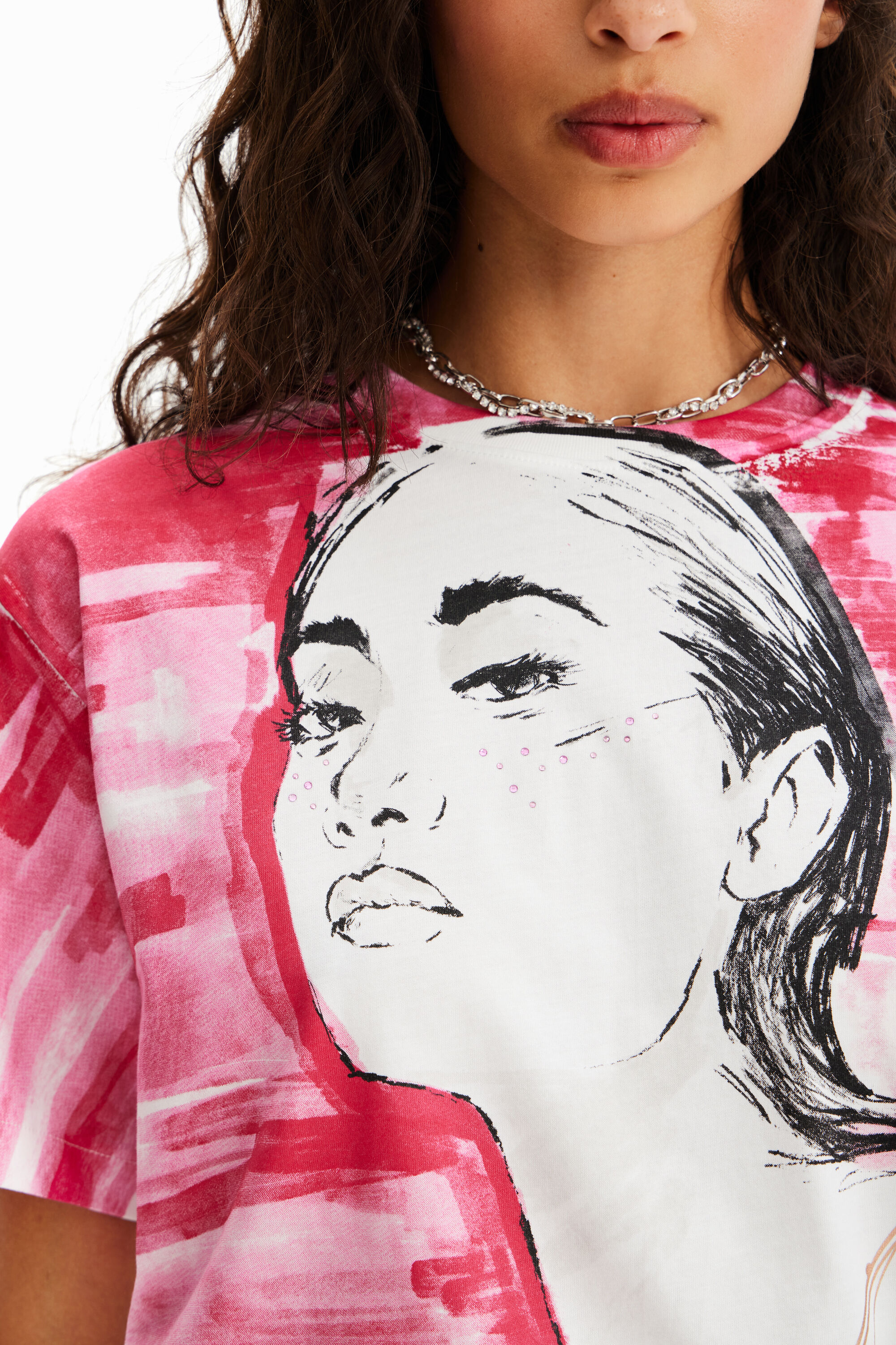 T-shirt illustration fille