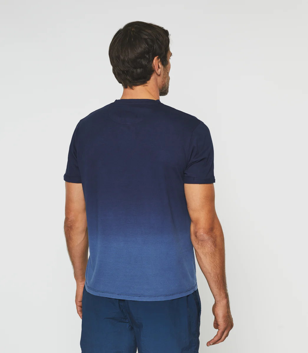 T-shirt dégradé marine 