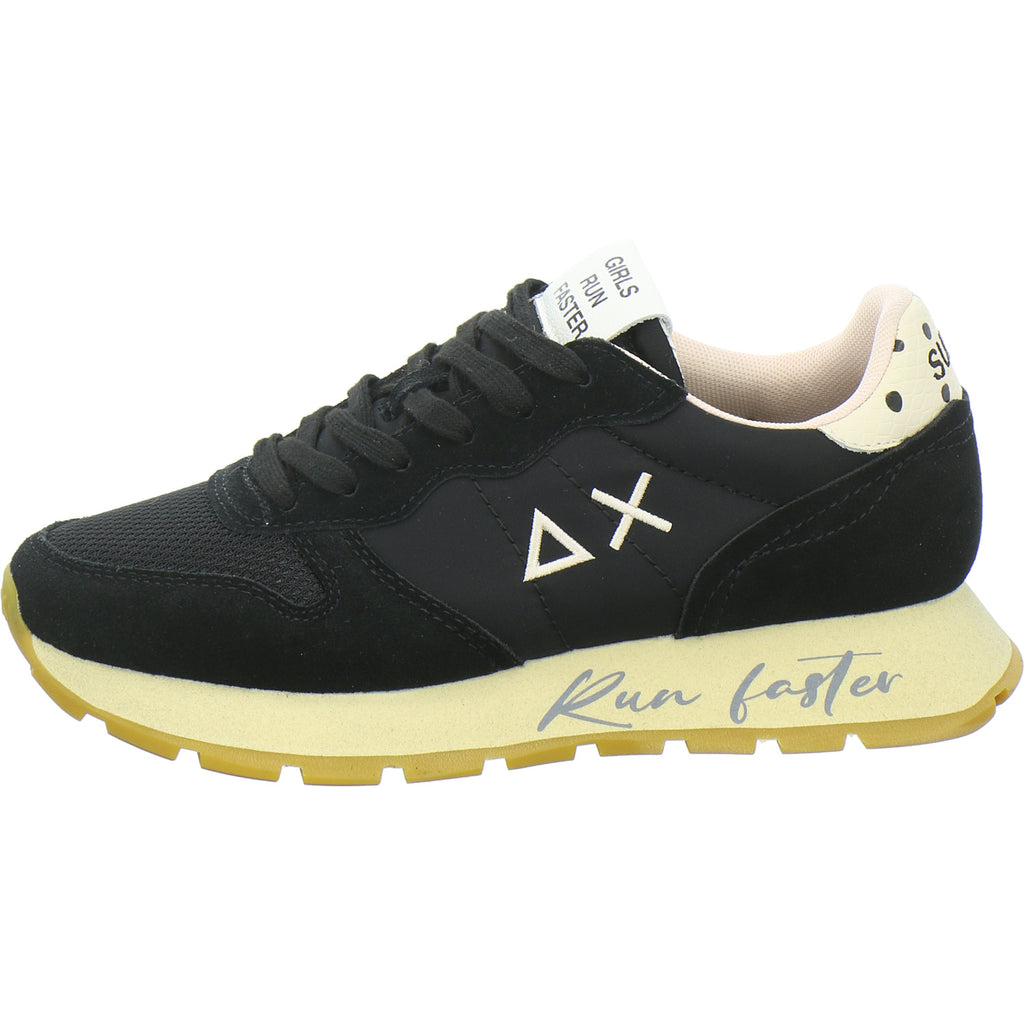 SUN68 Sneaker Damen Ally Vintage Schwarz-kombi