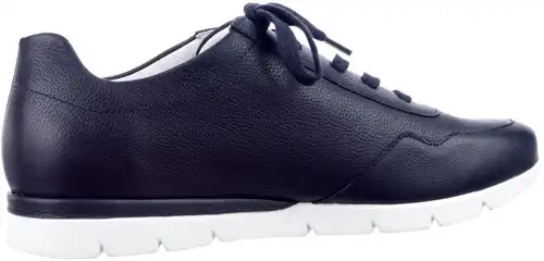 Semler blauw N8305-011 H - maat 10 veterschoen blauw - maat 10 Calandschoen