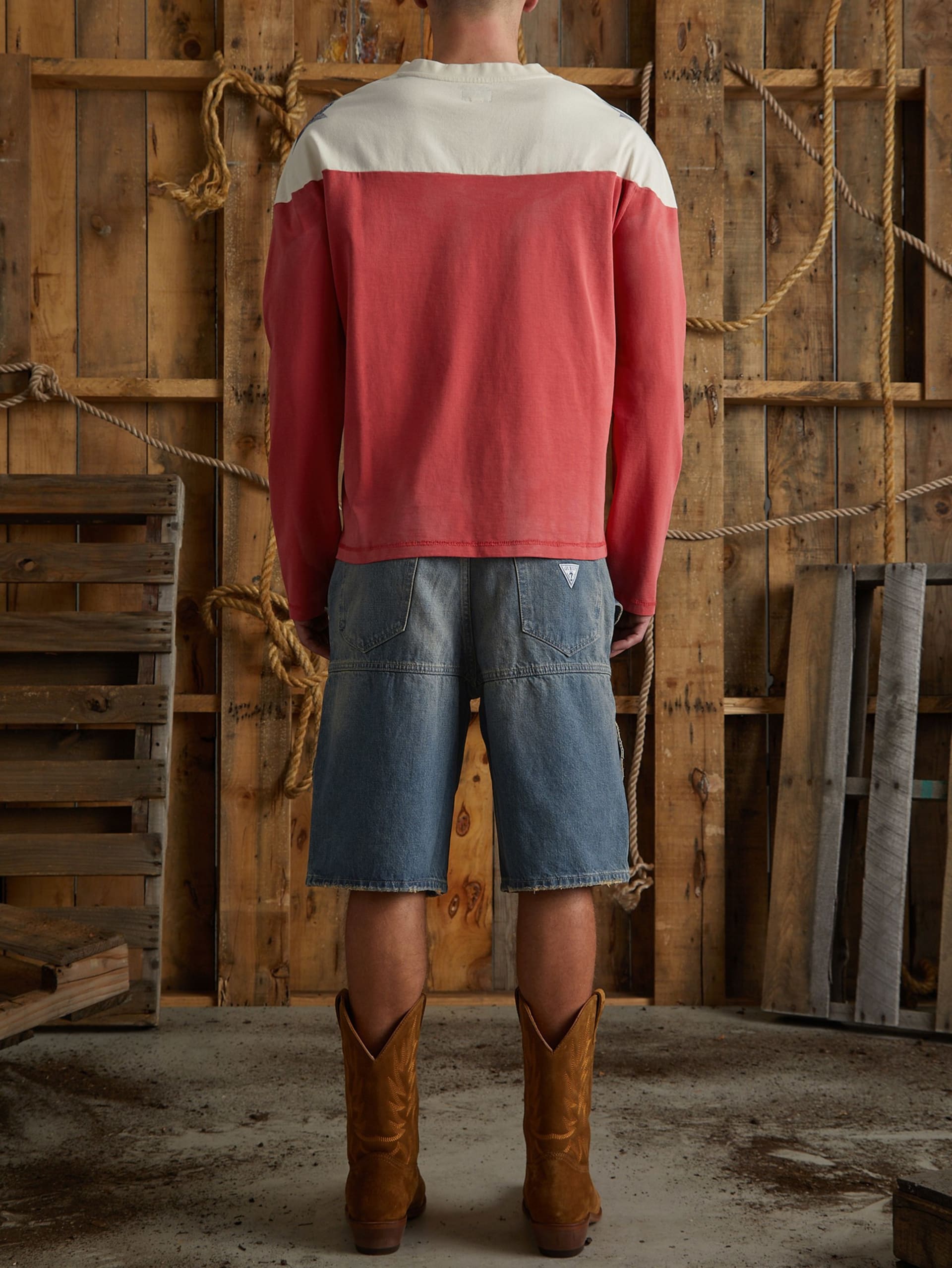 camiseta color block