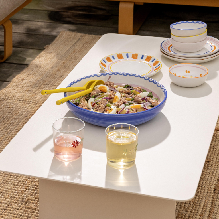 &klevering Boavista saladeschaal Ø30 roze