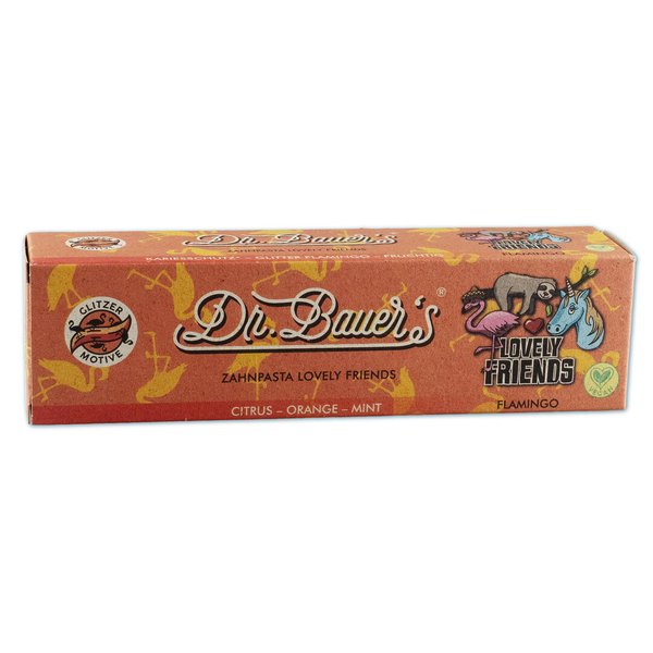 Dr. Bauer's Zahnpasta Lovely Friends Flamingo Zahnpasta (90 ml)