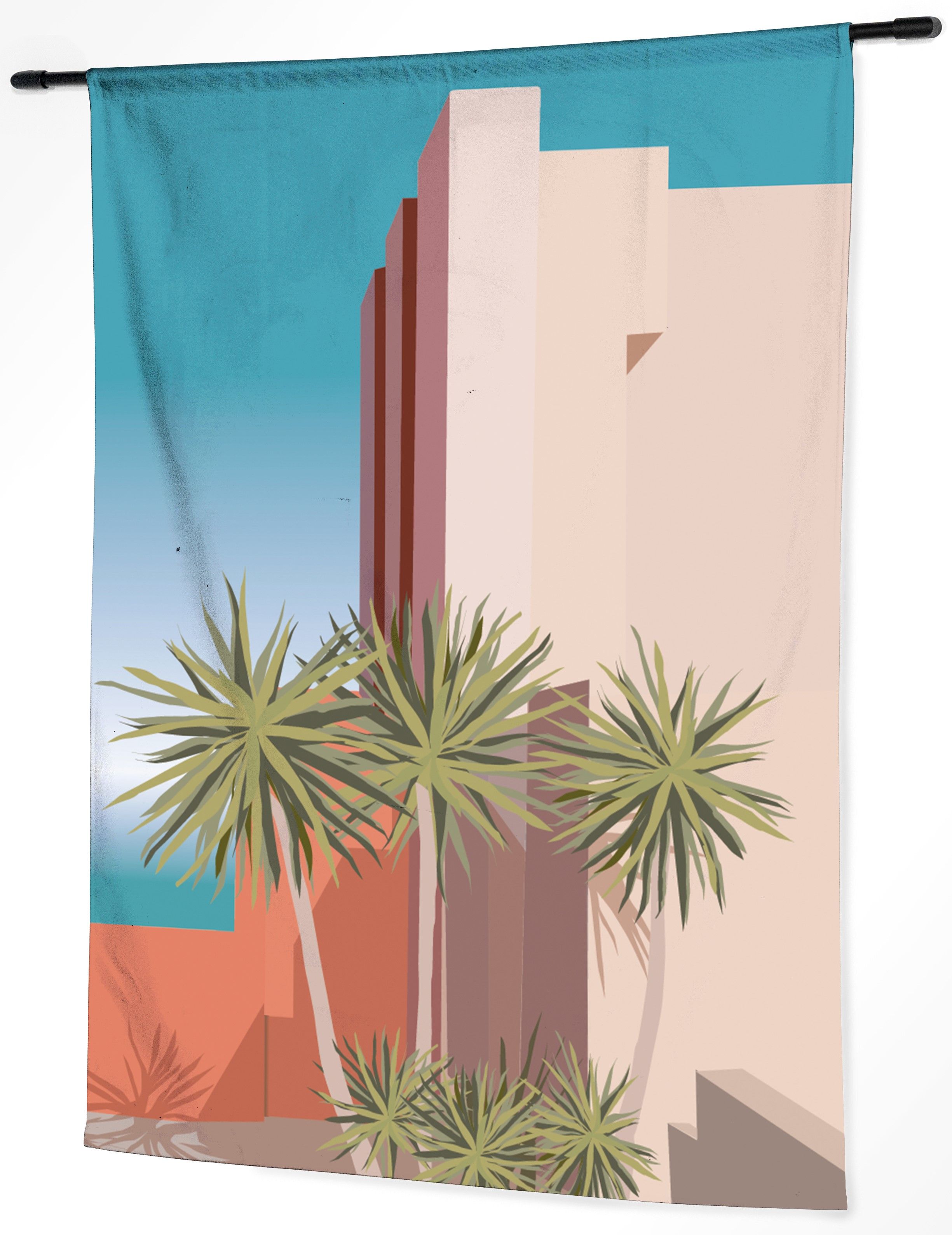 Wandkleed Tropical Place