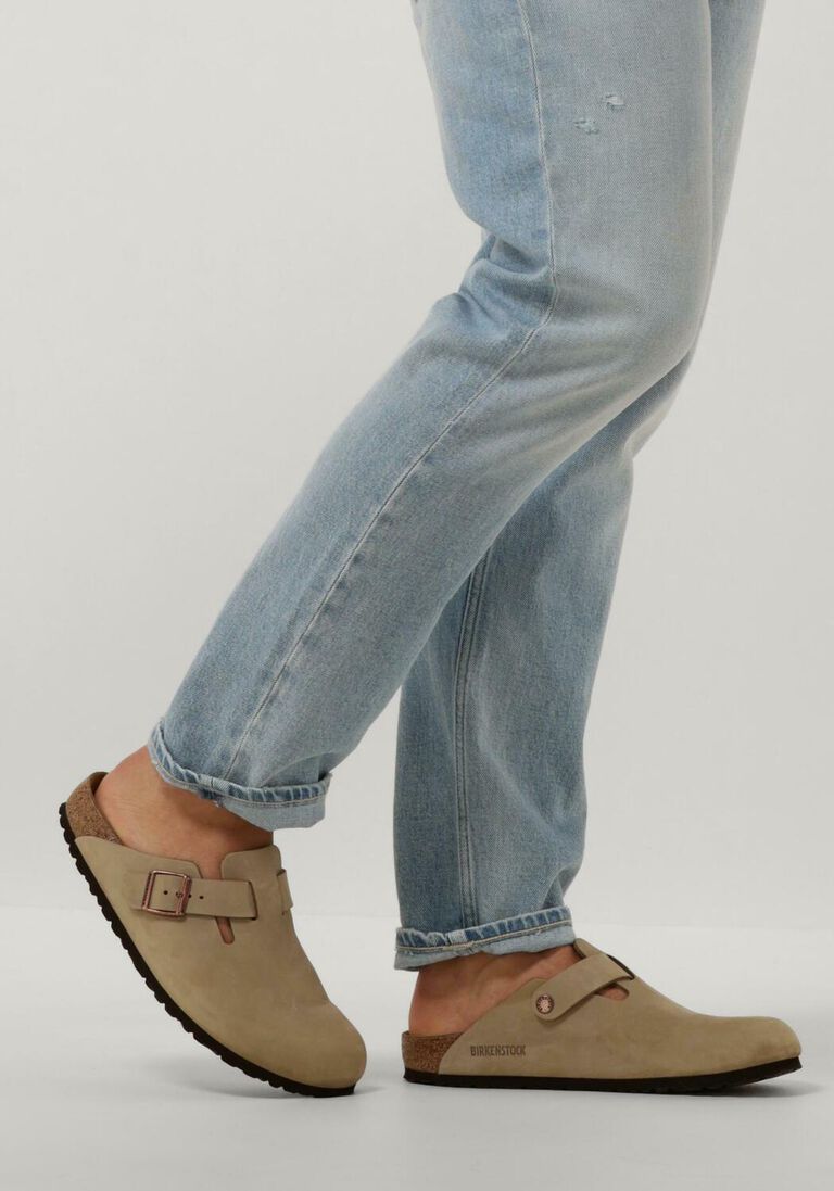 BIRKENSTOCK bruine birkenstock pantoffels boston heren