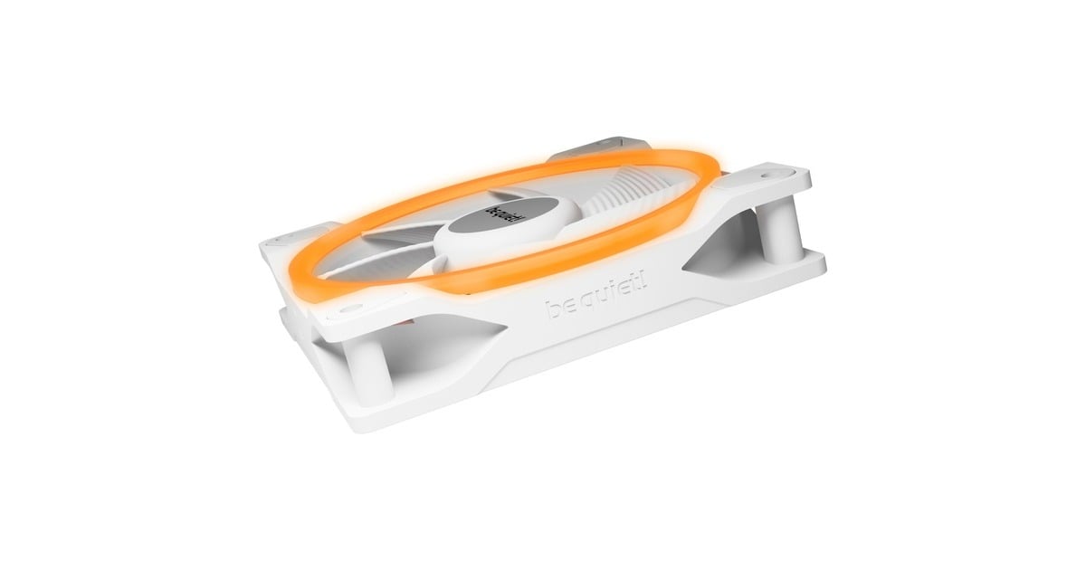 be quiet!Light Wings PWM RGB case fans  (Wit, 3 stuks, 140 x 140 x 25 mm, Incl. controller)