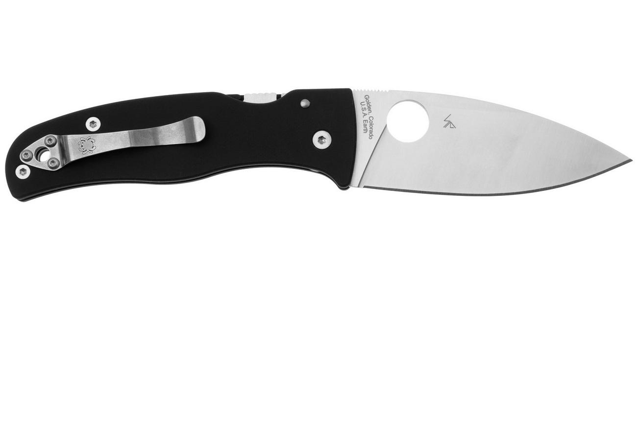 Spyderco Bodacious C263GP Black G10 zakmes, Sal Glesser design