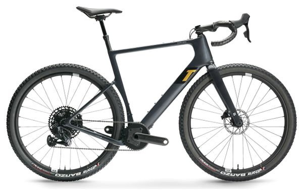 Gravel Bike 3T Exploro Ultra Crankbrothers Edition Sram Force eTap AXS / XX1 Eagle AXS 12V 650b Gris Graphite