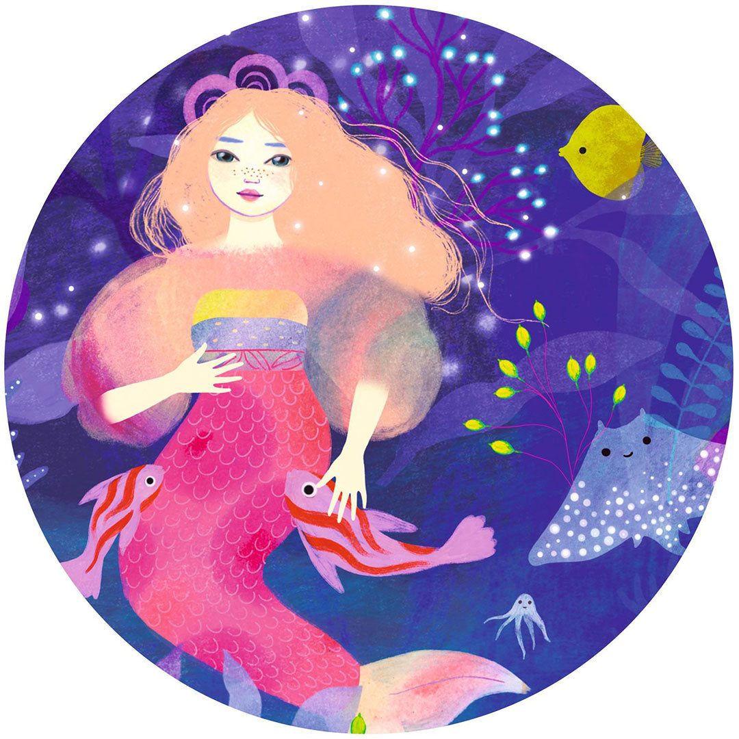 Djeco puzzel ella the mermaid - 36st
