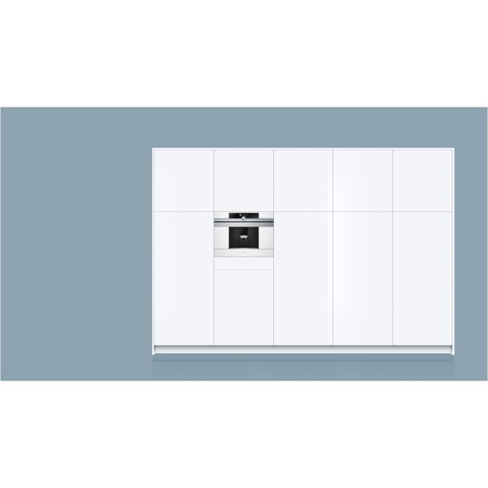 Siemens Einbau-Kaffeevollautomat iQ700 CT636LEW1 Weiß
