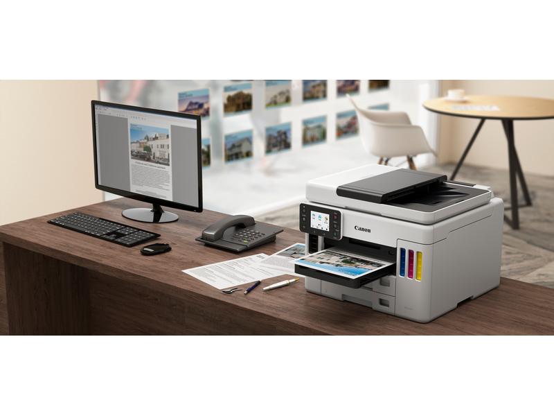 Canon Multifunktionsdrucker MAXIFY GX7050 Tintenstrahl-Multifunktionsdrucker mit nachfüllbarem Tintenbehälter