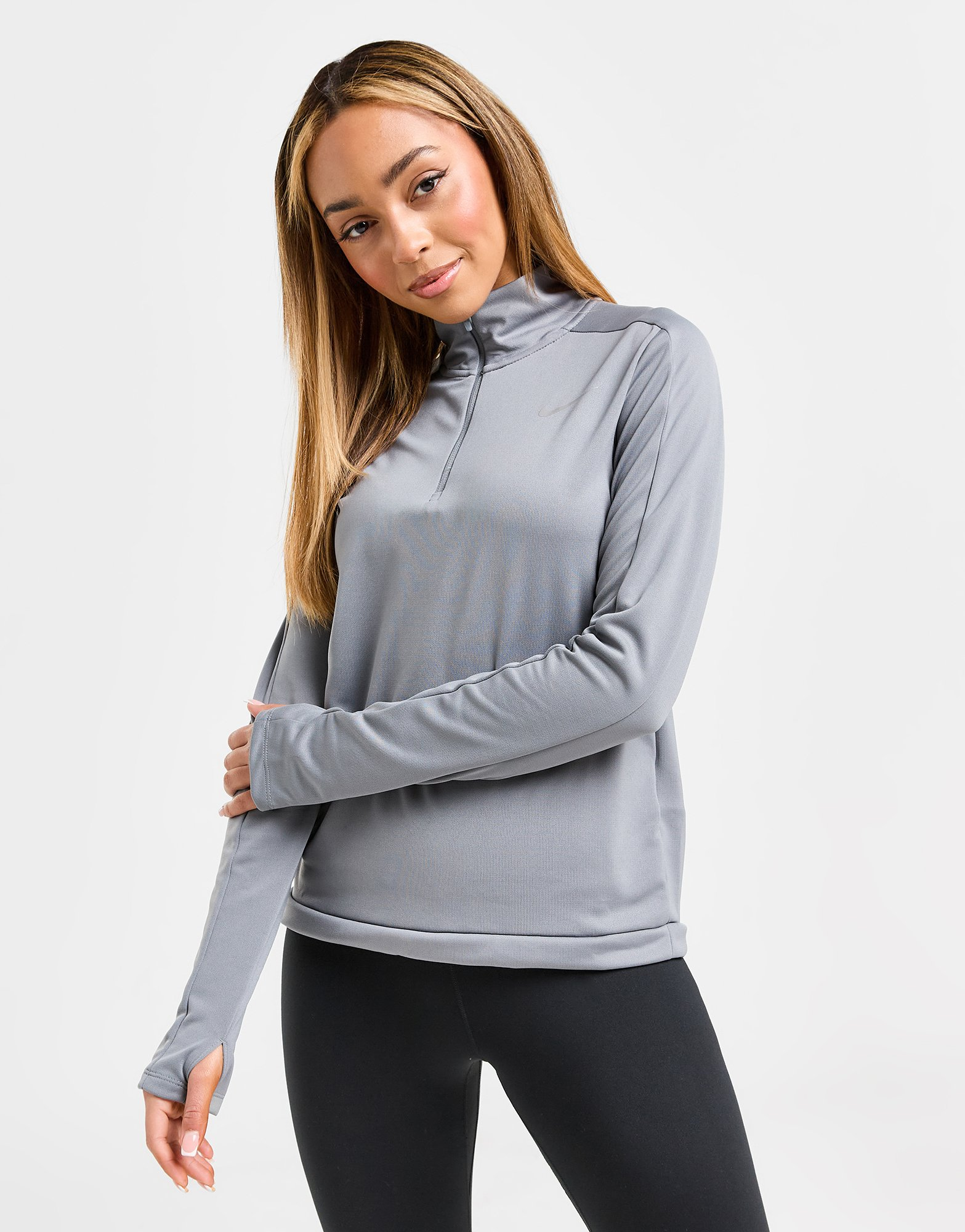 Nike Haut de survêtement zippé 1/4 Running Pacer Femme