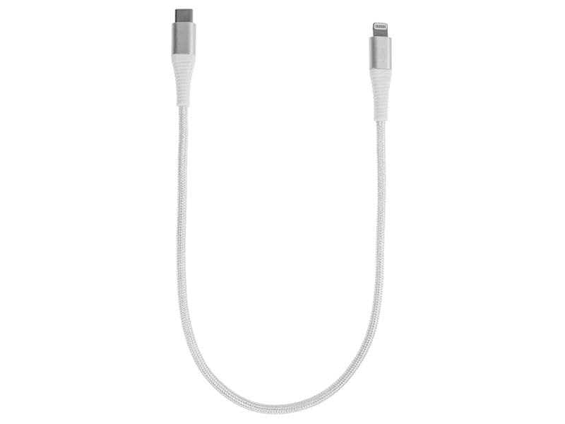 onit USB 2.0-Kabel MFi USB C - Lightning 0.3 m, Weiss Verbindungskabel für iPhone, iPad und iPod