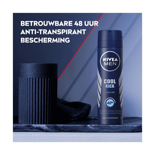 NIVEA MEN Cool Kick Deodorant Spray 150 ML