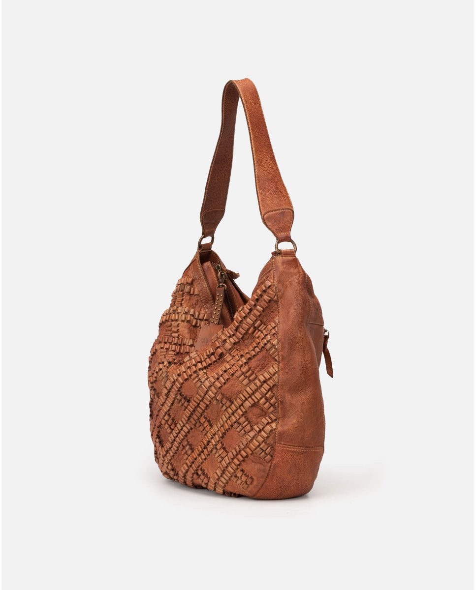 Biba Barcelona Heritage Hobo Schoudertas Bodcaw Negro