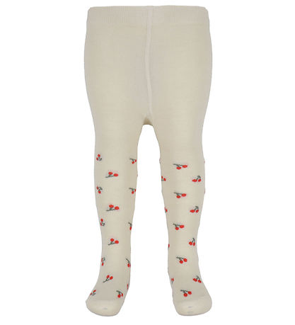 Name It Strumpfhose - NbfBittal - Summer Sand m. Kirsche