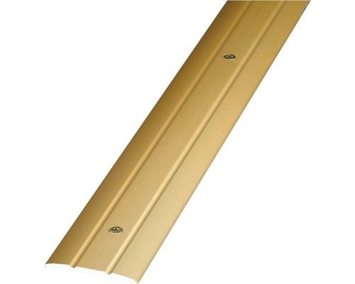 Overgangsprofiel, aluminium, goud, geperforeerd, 38 x 1000 mm