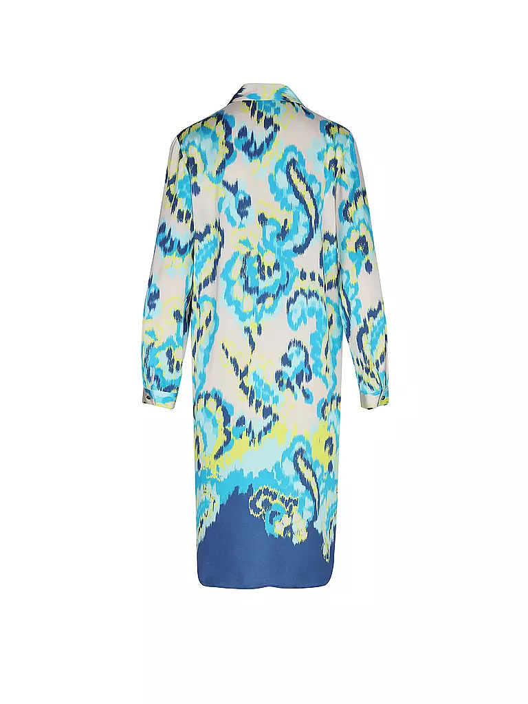COMMA Midikleid blau