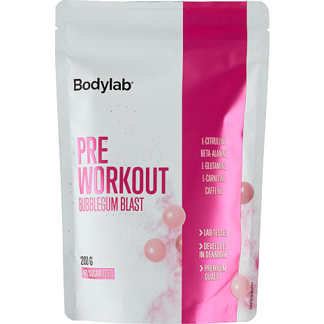 Pre Workout-pulver Bubblegum Blast