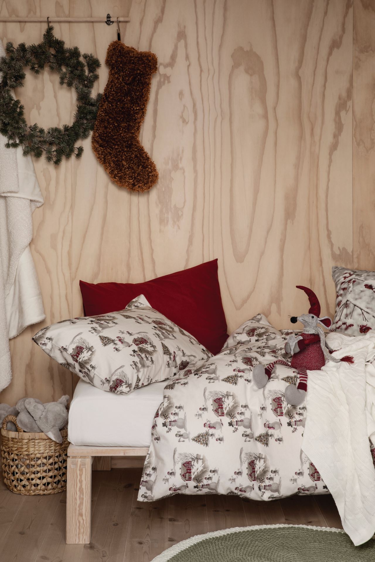 Julenisse rød - 63 cm
