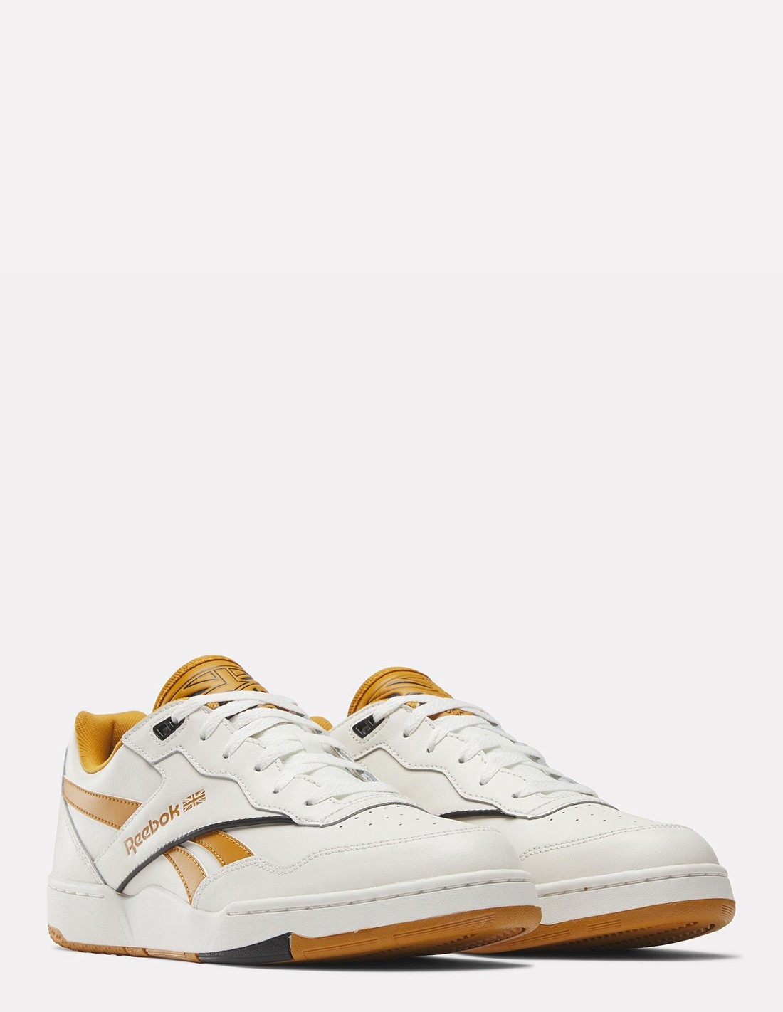 reebok Sneakers Homme BB 4000 II Blanc/Jaune